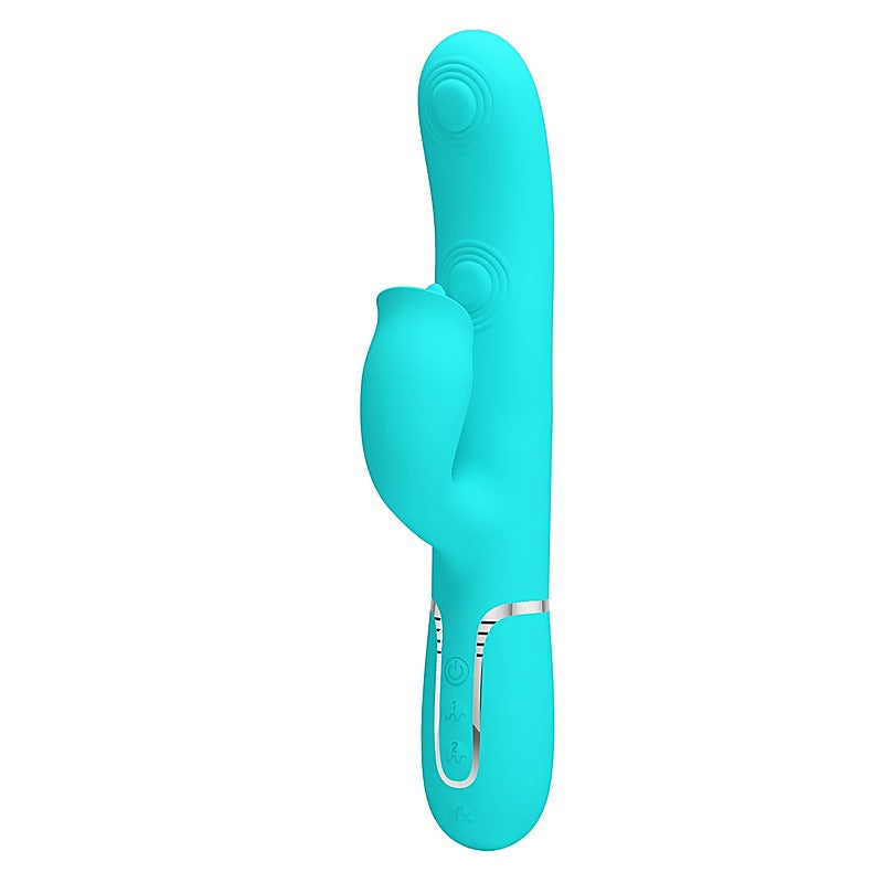Pretty Love Gigi 3 in 1 Multi Function Rabbit Massager - Rabbit Vibrators
