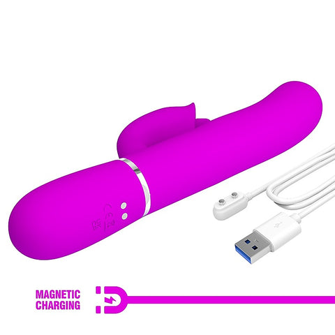 Pretty Love Gigi 3 in 1 Multi Function Rabbit Massager - Rabbit Vibrators