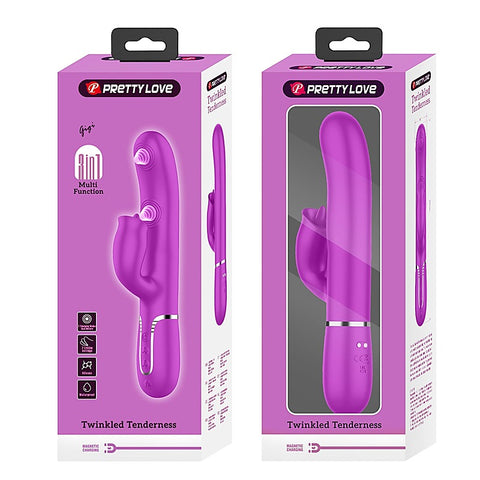 Pretty Love Gigi 3 in 1 Multi Function Rabbit Massager - Rabbit Vibrators