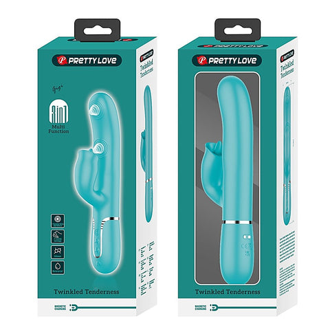 Pretty Love Gigi 3 in 1 Multi Function Rabbit Massager - Rabbit Vibrators