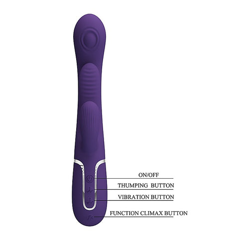 Pretty Love Shania 4 in 1 Rabbit Vibrator by Baile - Rabbit Vibrators