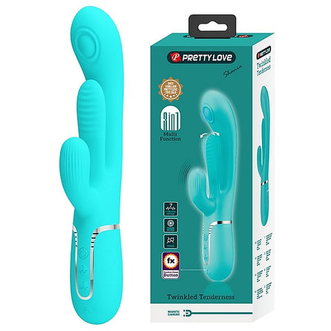 Pretty Love Shania 4 in 1 Rabbit Vibrator by Baile - Rabbit Vibrators