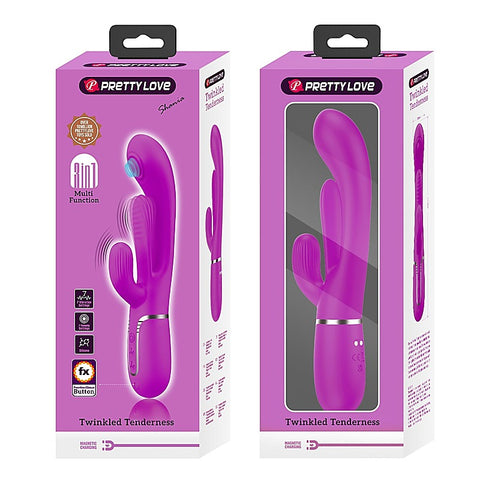 Pretty Love Shania 4 in 1 Rabbit Vibrator by Baile - Rabbit Vibrators