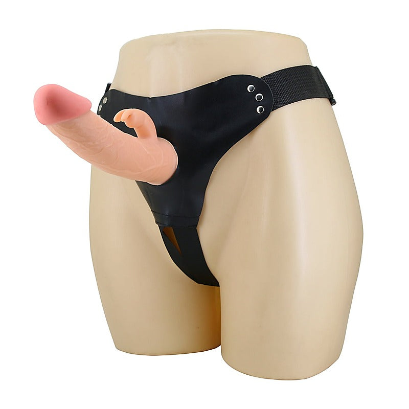 Mavis Strap-On Harness with 7.4 Inch Dildo by Baile - Strap On Sextoys