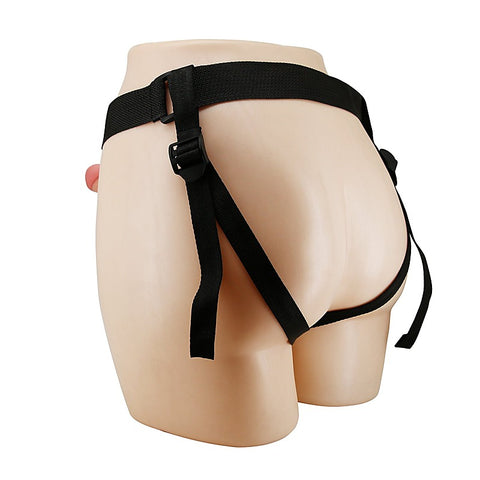 Mavis Strap-On Harness with 7.4 Inch Dildo by Baile - Strap On Sextoys