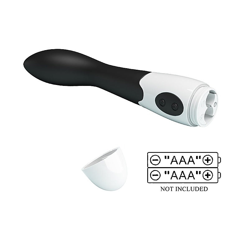 Baile Pretty Love Bishop 30 Functions Curved G Spot Vibrator with 30 Speeds - G-Spot Vibrators