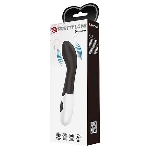 Baile Pretty Love Bishop 30 Functions Curved G Spot Vibrator with 30 Speeds - G-Spot Vibrators