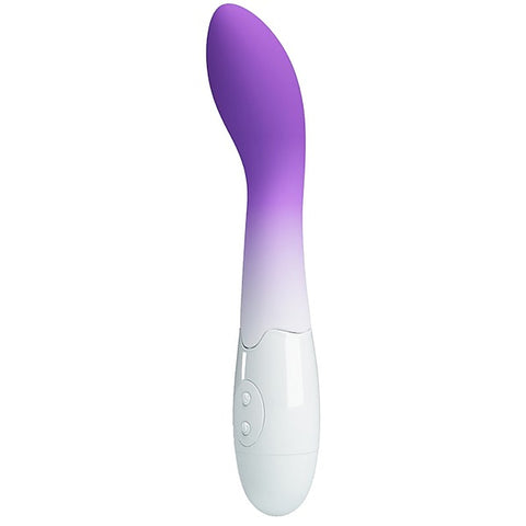 Baile Pretty Love Bishop 30 Functions Curved G Spot Vibrator with 30 Speeds - G-Spot Vibrators