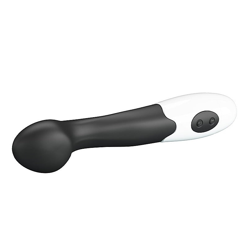 Pretty Love Charles 30 Functions G Spot Vibrator Black Textured Design - G-Spot Vibrators