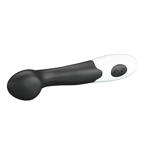 Pretty Love Charles 30 Functions G Spot Vibrator Black Textured Design - G-Spot Vibrators
