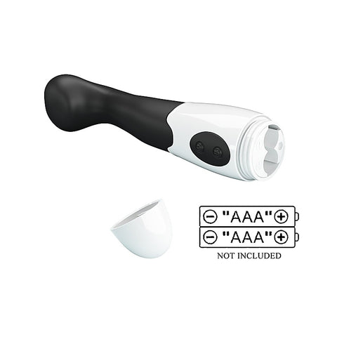 Pretty Love Charles 30 Functions G Spot Vibrator Black Textured Design - G-Spot Vibrators