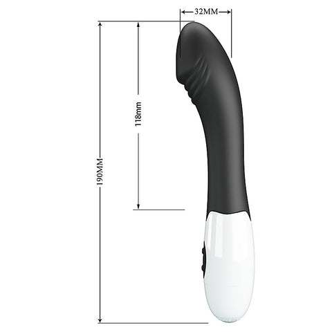 Baile Pretty Love Elemental 30 Functions Silicone G Spot Vibrator - G-Spot Vibrators