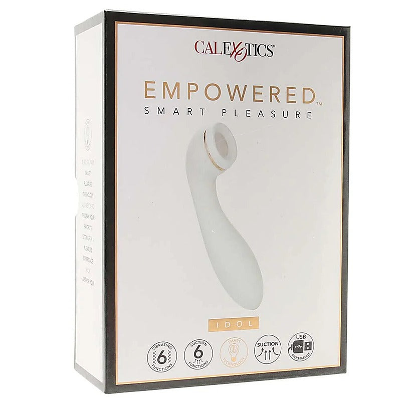 Empowered Smart Pleasure Idol Suction Massager - Clit Ticklers and Pulsators