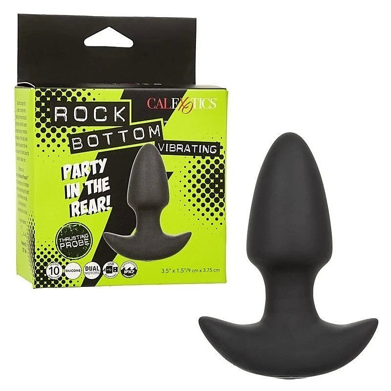 Rock Bottom Vibrating Thrusting Anal Probe - Butt Plugs