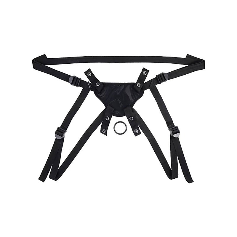 Premium Velvet Noir Strap On by Sportsheets - Strap On Sextoys