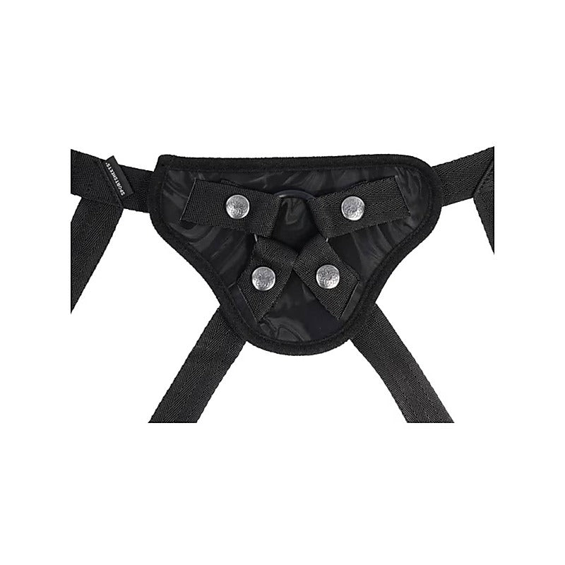 Premium Velvet Noir Strap On by Sportsheets - Strap On Sextoys
