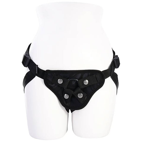 Premium Velvet Noir Strap On by Sportsheets - Strap On Sextoys