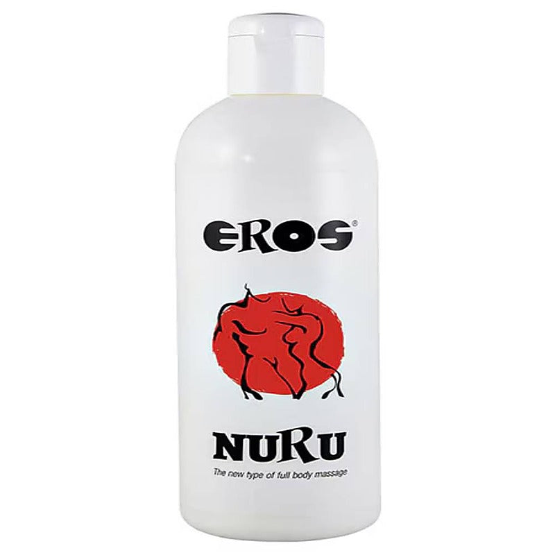 Eros Water Based Nuru Massage Gel Bottle with Deep Sea Algae Extract - Water Based Lubes