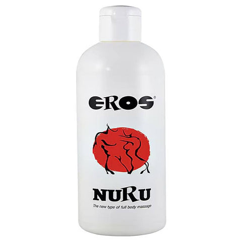 Eros Water Based Nuru Massage Gel Bottle with Deep Sea Algae Extract - Water Based Lubes