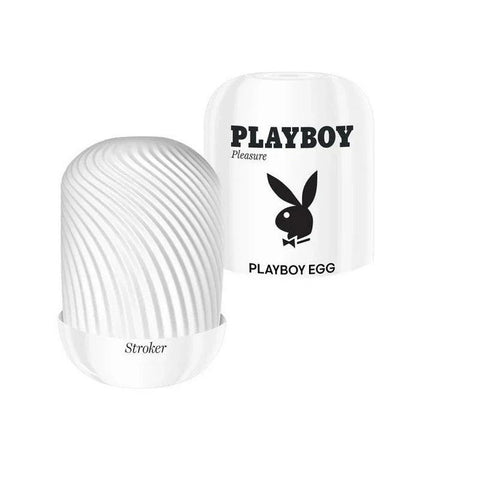 Evolved Playboy Pleasures 70th Anniversary Egg Stroker Multi Textured - Masturbators and Strokers