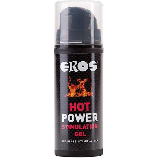 EROS Hot Power Stimulation Gel by Megasol - Water Based Lubes