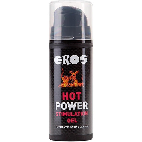 EROS Hot Power Stimulation Gel by Megasol - Water Based Lubes