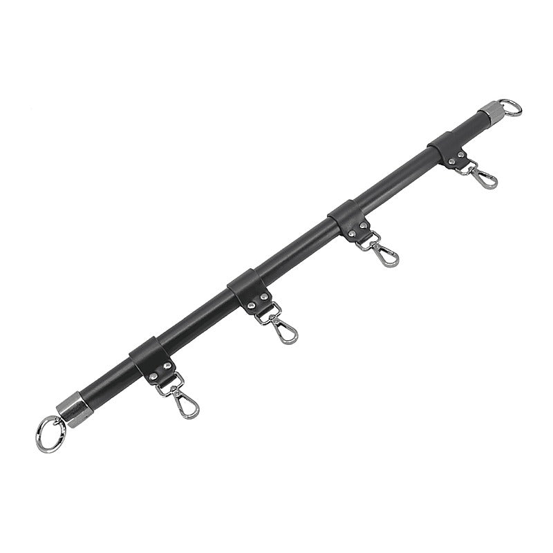 Faux Leather BDSM Bar Shackle by Love In Leather - Spreaders and Hangers