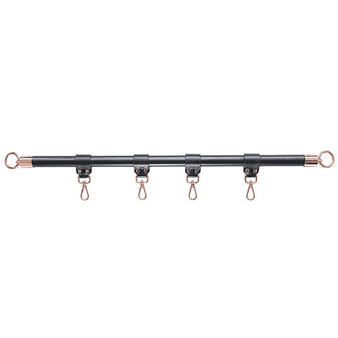 Faux Leather BDSM Bar Shackle by Love In Leather - Spreaders and Hangers