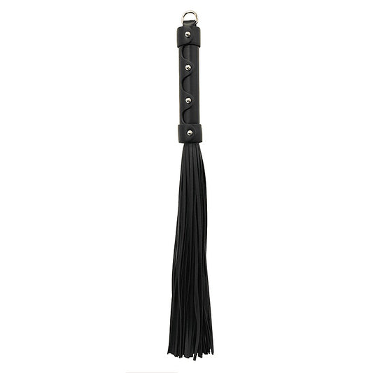BDSM Flogger With Coloured Hardware by Love In Leather - Whips And Crops