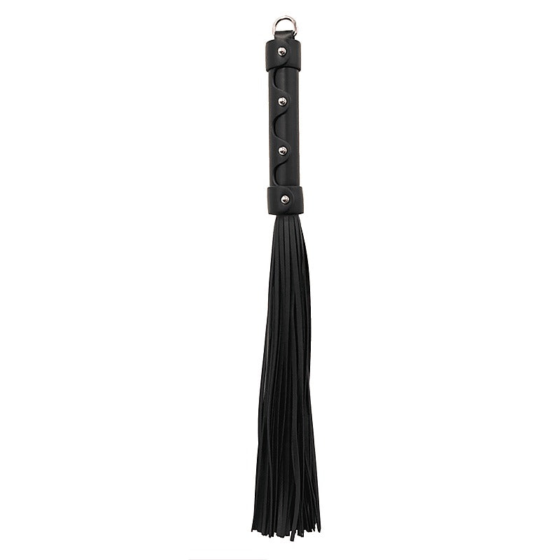 BDSM Flogger With Coloured Hardware by Love In Leather - Whips And Crops