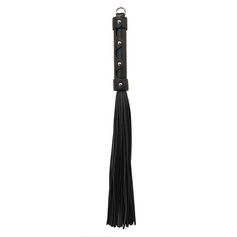BDSM Flogger With Coloured Hardware by Love In Leather - Whips And Crops
