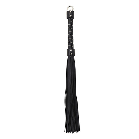 BDSM Flogger with Chain Detail by Love In Leather - Whips And Crops