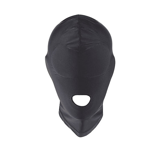 Lycra BDSM Hood With Mouth Opening by Love In Leather - Bondage Hoods