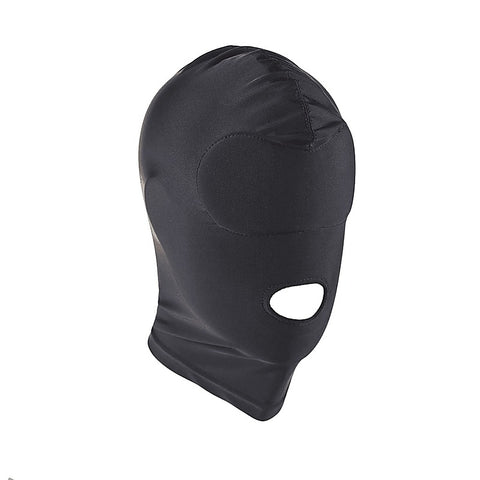 Lycra BDSM Hood With Mouth Opening by Love In Leather - Bondage Hoods