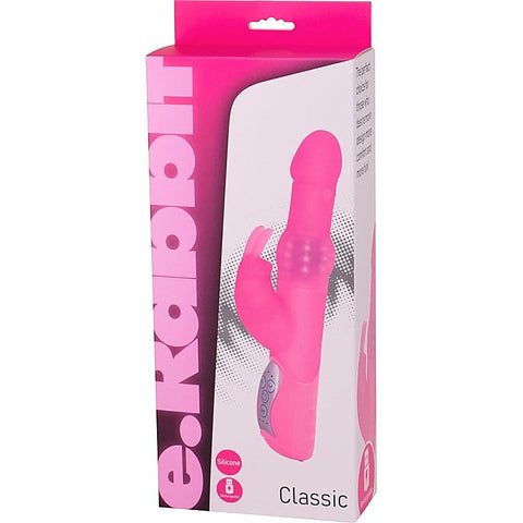 eRabbit Classic Pink Vibrator by Seven Creations - Rabbit Vibrators