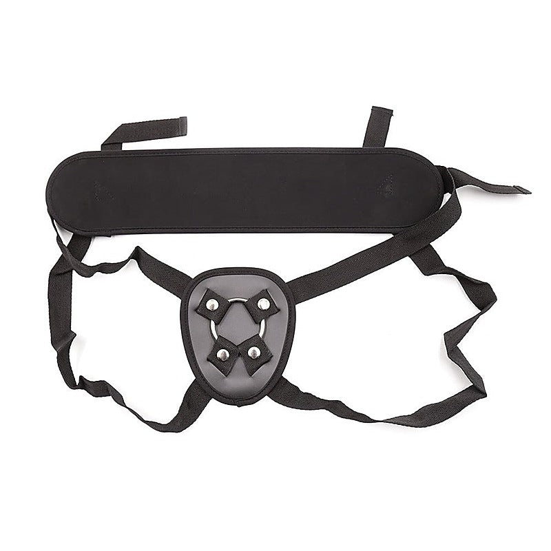 Adjustable Strap-On With Back Support by Love In Leather - Strap On Sextoys