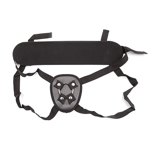 Adjustable Strap-On With Back Support by Love In Leather - Strap On Sextoys