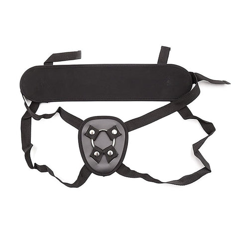 Adjustable Strap-On With Back Support by Love In Leather - Strap On Sextoys