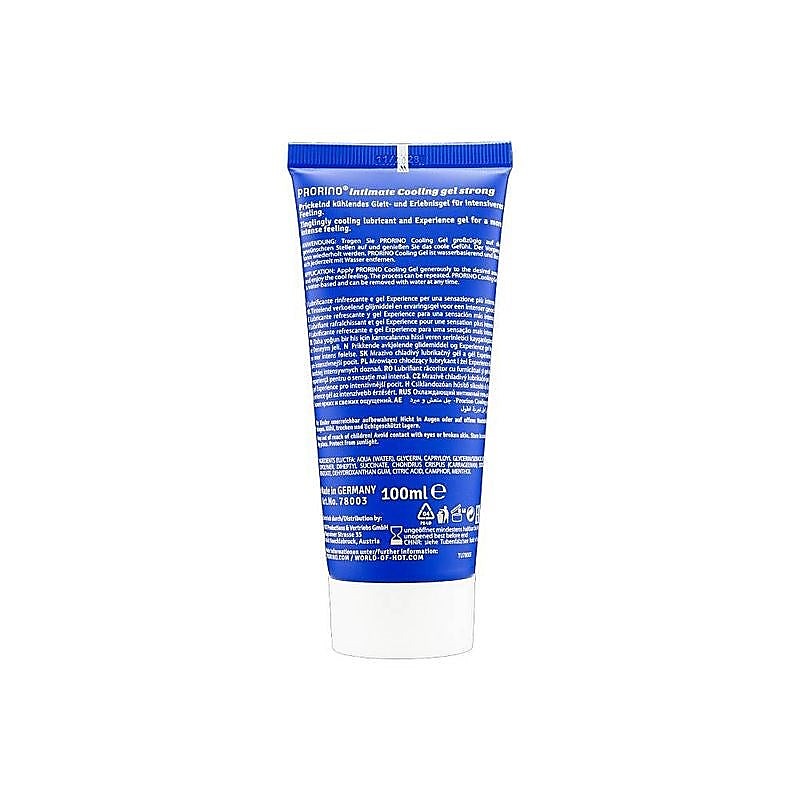 PRORINO Water Soluble Cooling Gel Strong by Hot Ero - Water Based Lubes