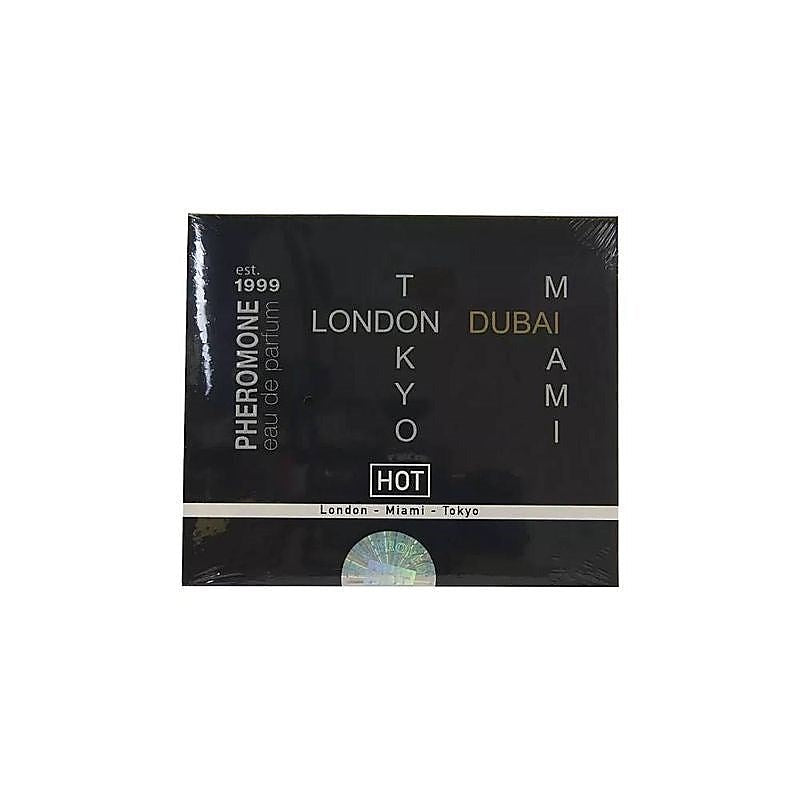 HOT Pheromone 4 Pack Perfume Tester Box for Men - Sex Pheromones and Perfumes