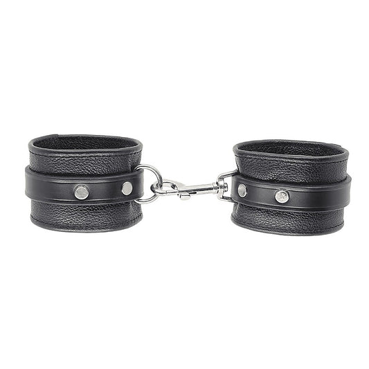 Soft Grained Leather Ankle Restraints by Love In Leather - Cuffs And Restraints