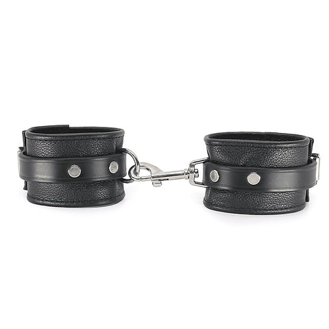 Soft Grained Leather Ankle Restraints by Love In Leather - Cuffs And Restraints