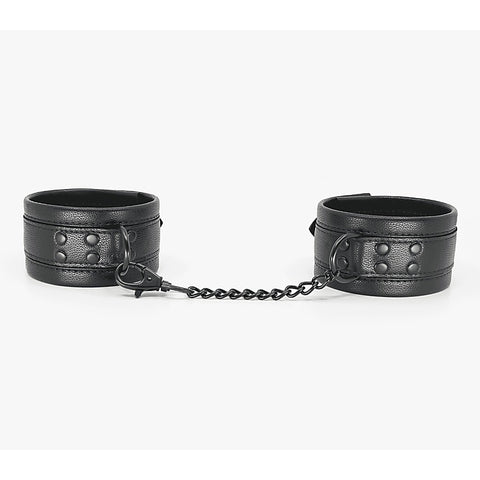 Padded Faux Leather Ankle Restraints by Love In Leather - Cuffs And Restraints