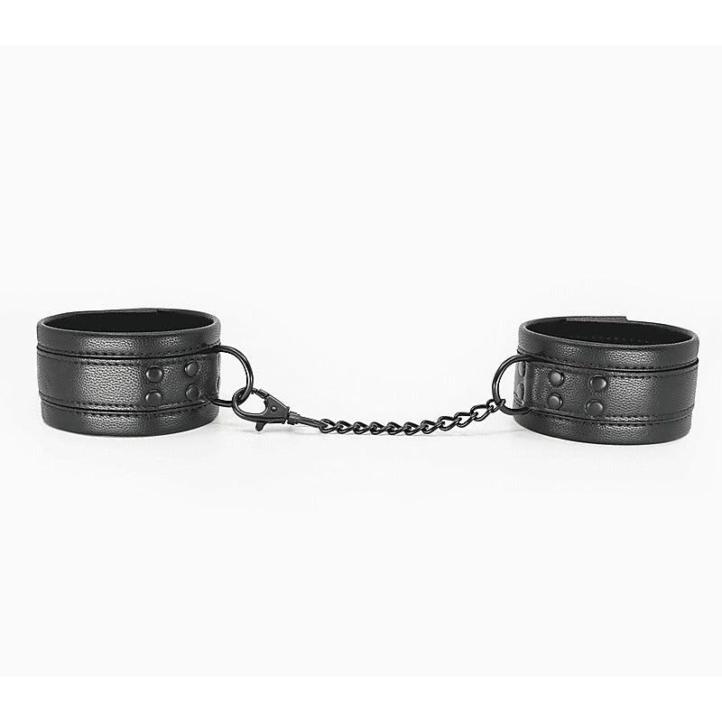 Padded Faux Leather Ankle Restraints by Love In Leather - Cuffs And Restraints