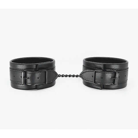 Padded Faux Leather Ankle Restraints by Love In Leather - Cuffs And Restraints