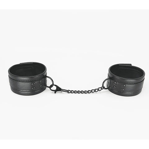 Padded Faux Leather Ankle Restraints by Love In Leather - Cuffs And Restraints