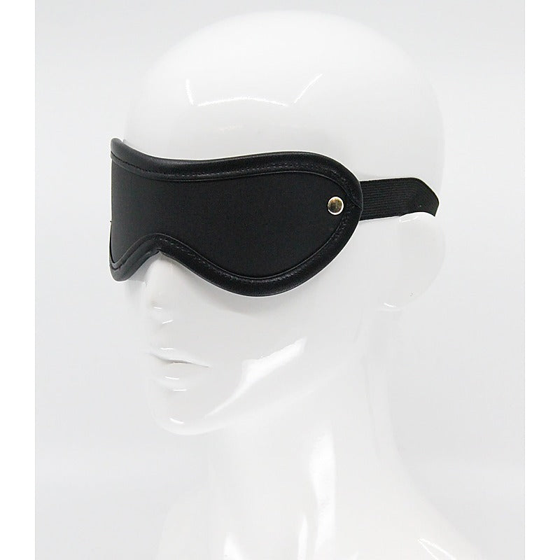 Blindfold With Coloured Hardware By Love In Leather - Masks And Blindfolds