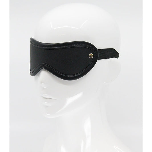 Blindfold With Coloured Hardware By Love In Leather - Masks And Blindfolds