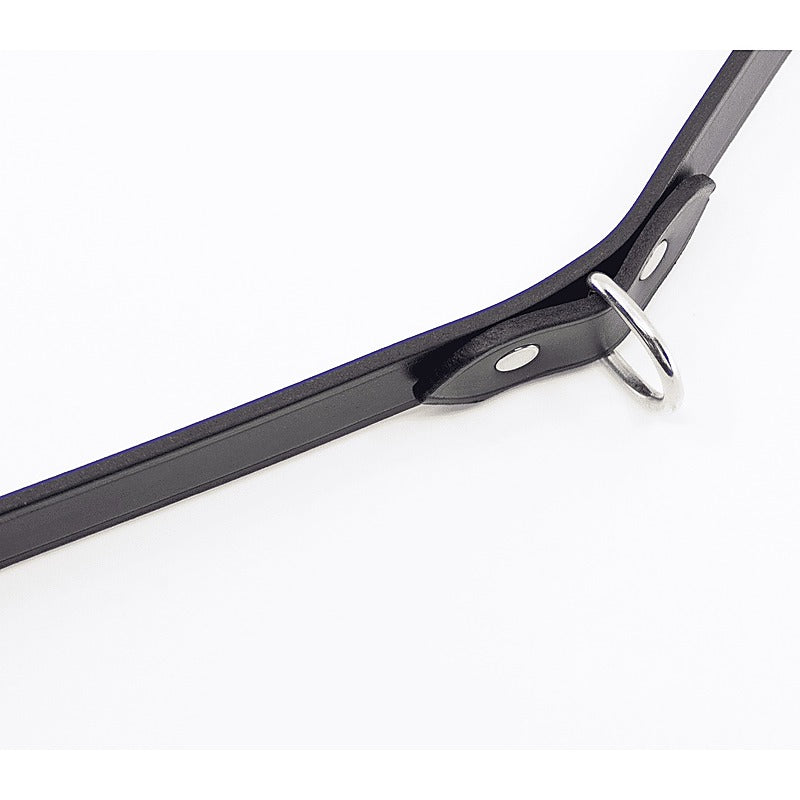 Unlined Italian Leather BDSM Collar by Love In Leather - Collars and Leads