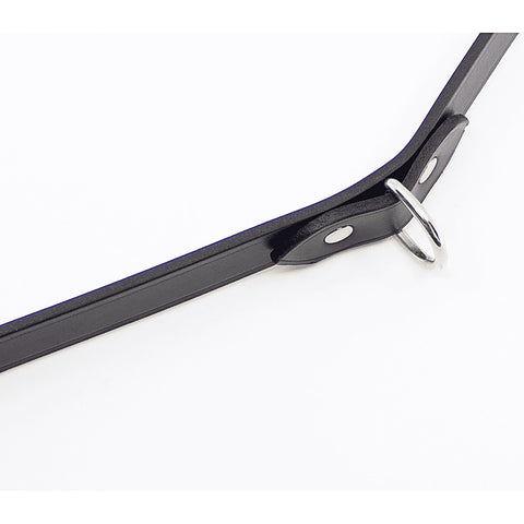 Unlined Italian Leather BDSM Collar by Love In Leather - Collars and Leads